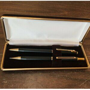 Vintage Pen and Pencil Set  in case (Pen needs refill)